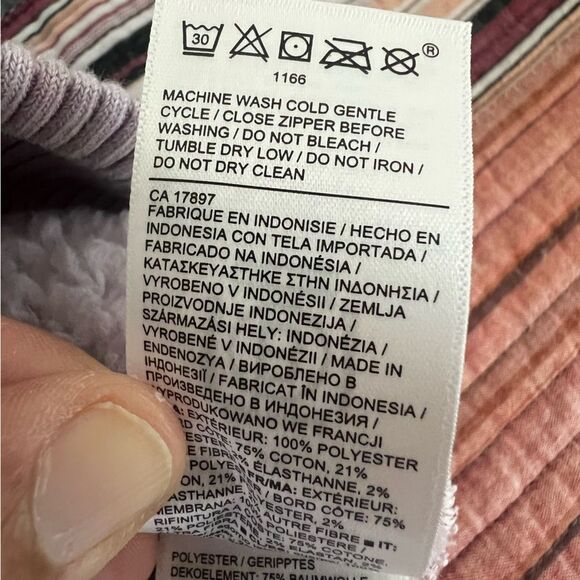 Athleta Womens Tugga Sherpa Jacket Full Zip Cream Fleece 3X NWT - Picture 9 of 13